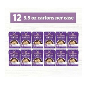 Wellness Core Bowl Boosters Wet Food Topper Chicken & Pumpkin Recipe 5.5 Oz 12pk